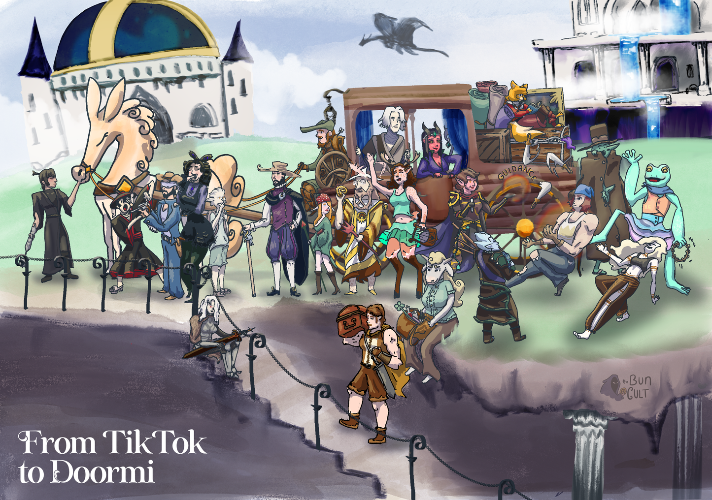 Drawing: From TikTok to Doormi